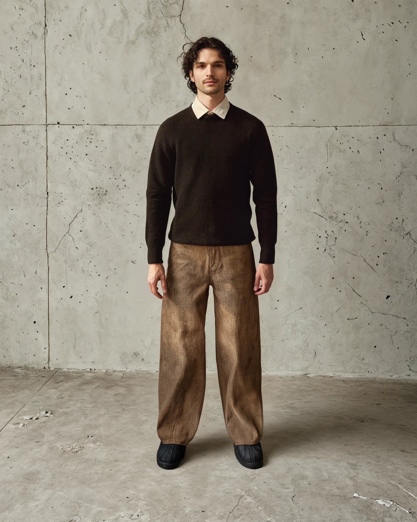 Rusted Crease Pants