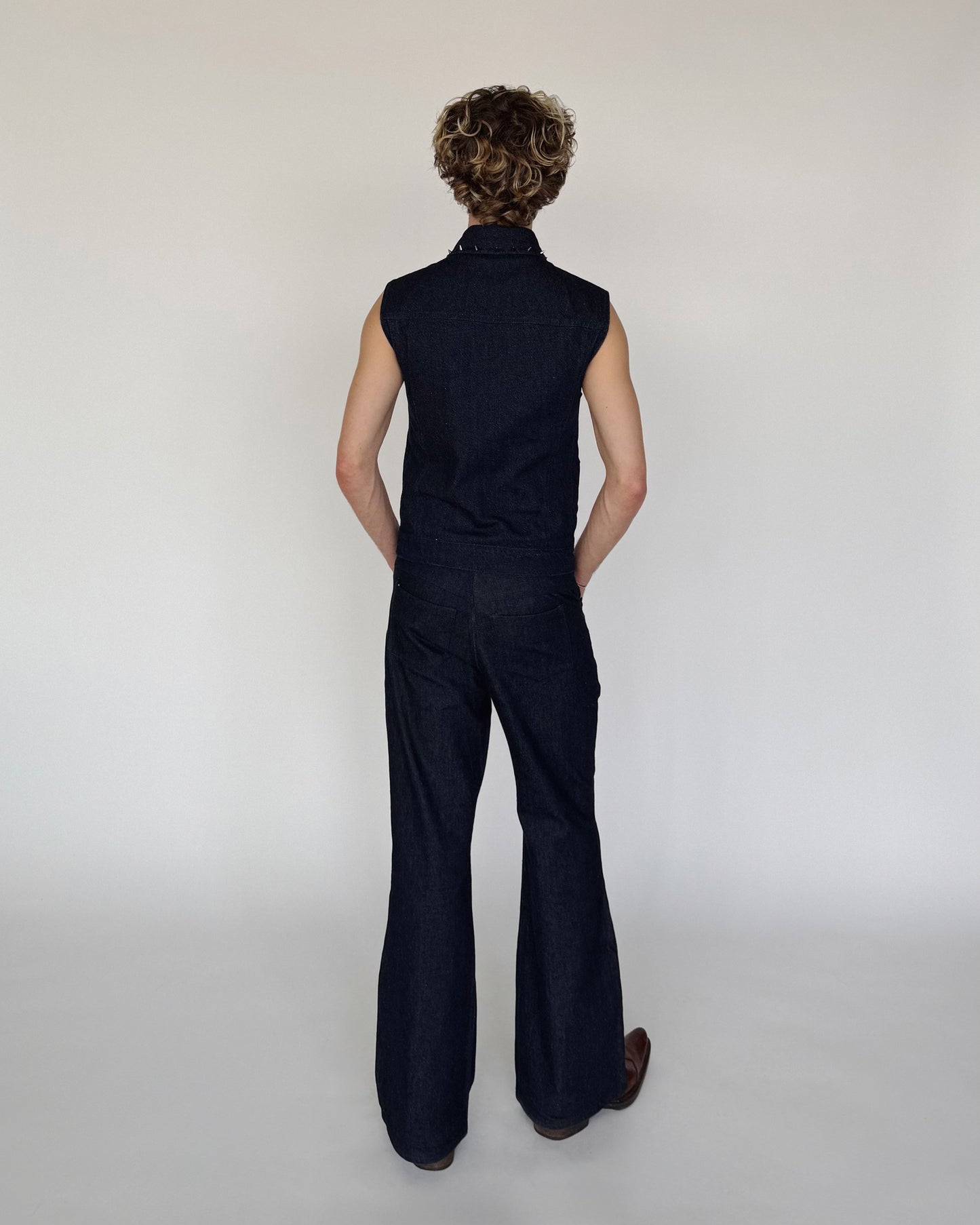 Flared Denim Jeans