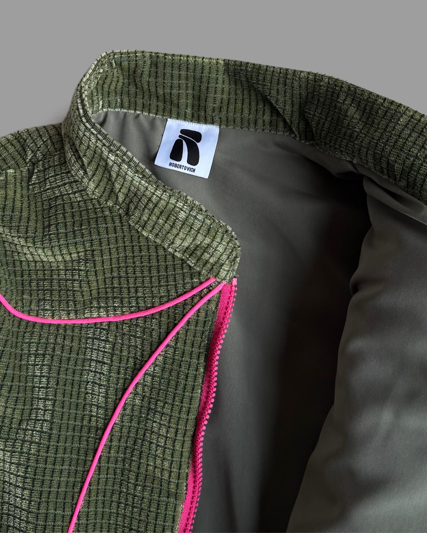 Moss Corduroy Bomber - Pink