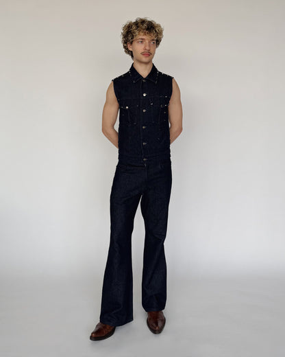 Flared Denim Jeans