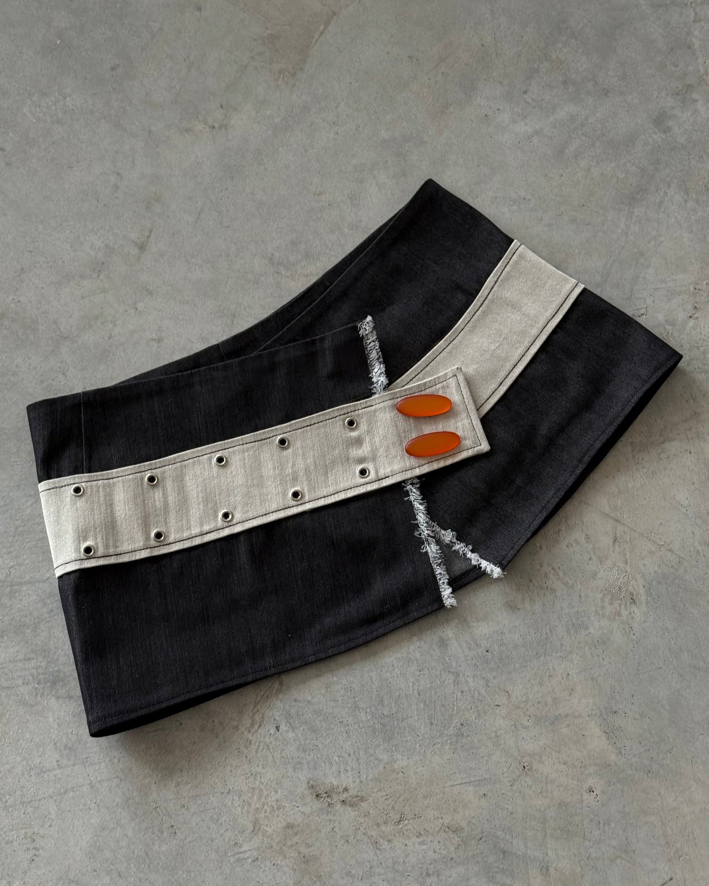 Belted Button Candy Skirt