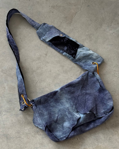 Raw Edge Leather Bag