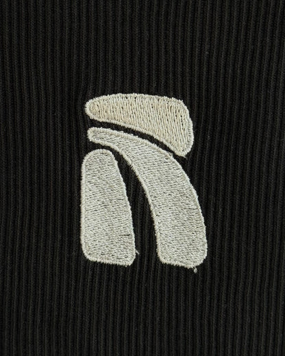 Black Logo Core Tank Top