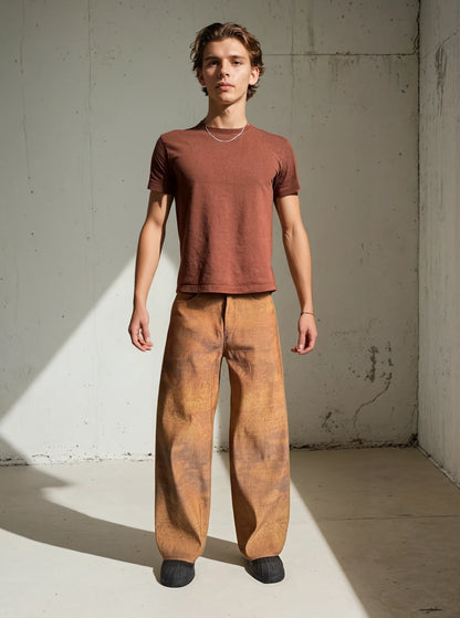 Rusted Crease Pants