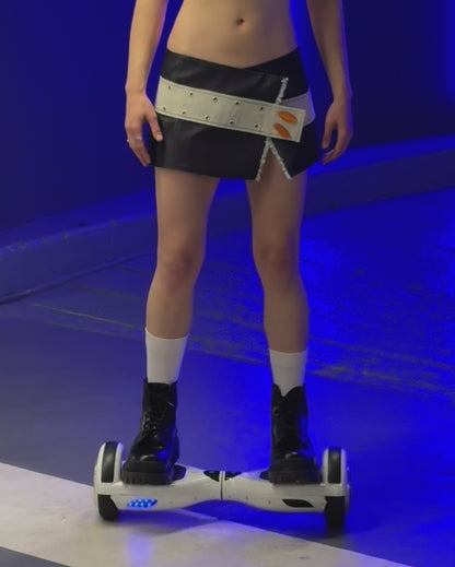 Belted Button Candy Skirt