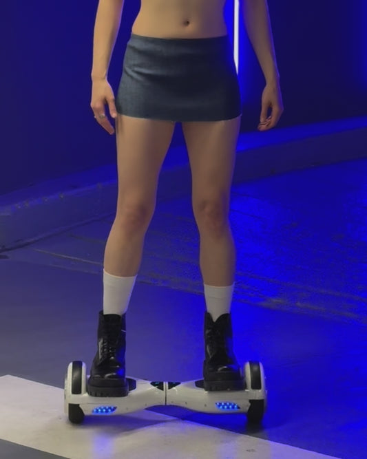 Simple Denim Mini Skirt